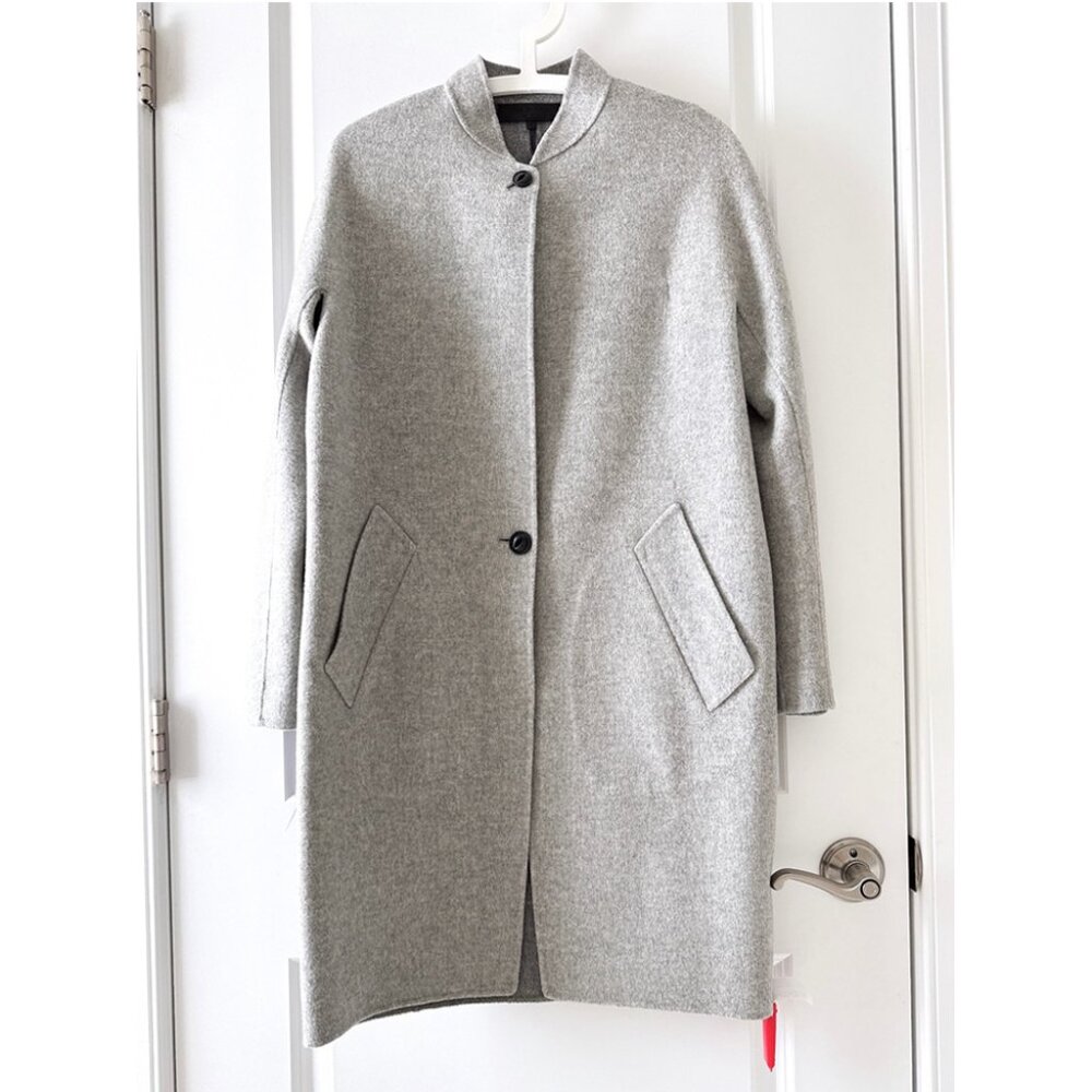 Rag & Bone Darwen Reversible Two-Tone Handmade Wool Cashmere Coat – NWT – Size 4